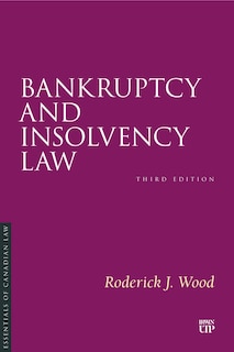 Couverture_Bankruptcy and Insolvency Law, Third Edition