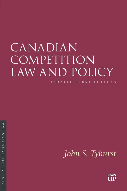 Front cover_Canadian Competition Law and Policy
