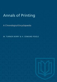 Front cover_Annals of Printing