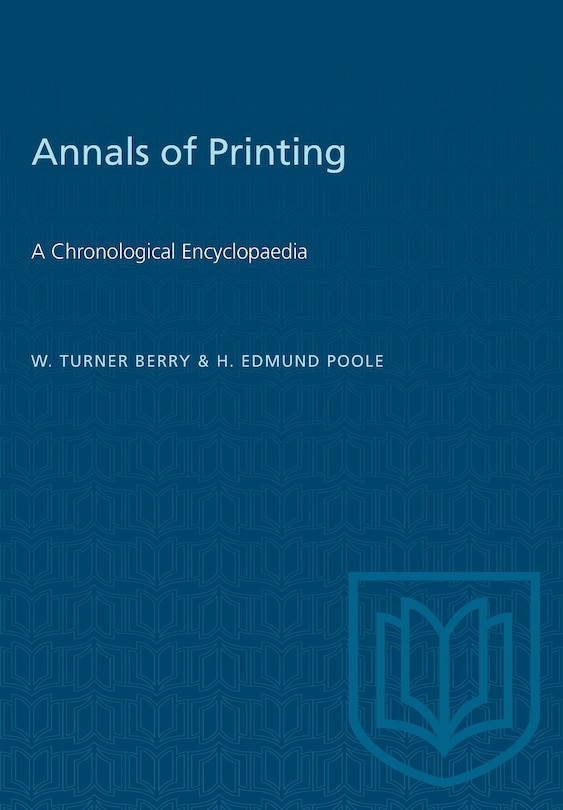 Front cover_Annals of Printing