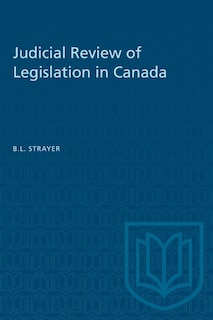 Front cover_Judicial Review of Legislation in Canada