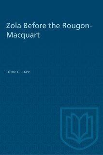 Front cover_Zola Before the Rougon-Macquart