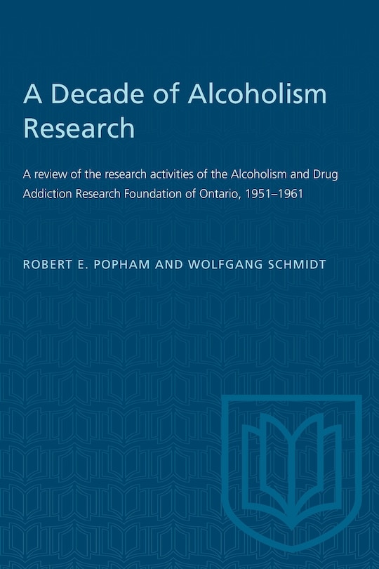 Couverture_A Decade of Alcoholism Research
