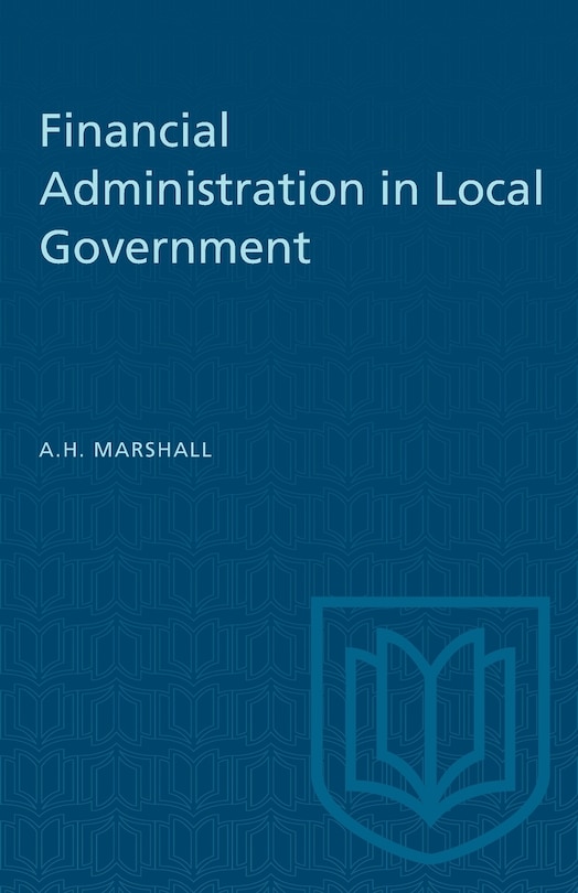 Front cover_Financial Administration in Local Government