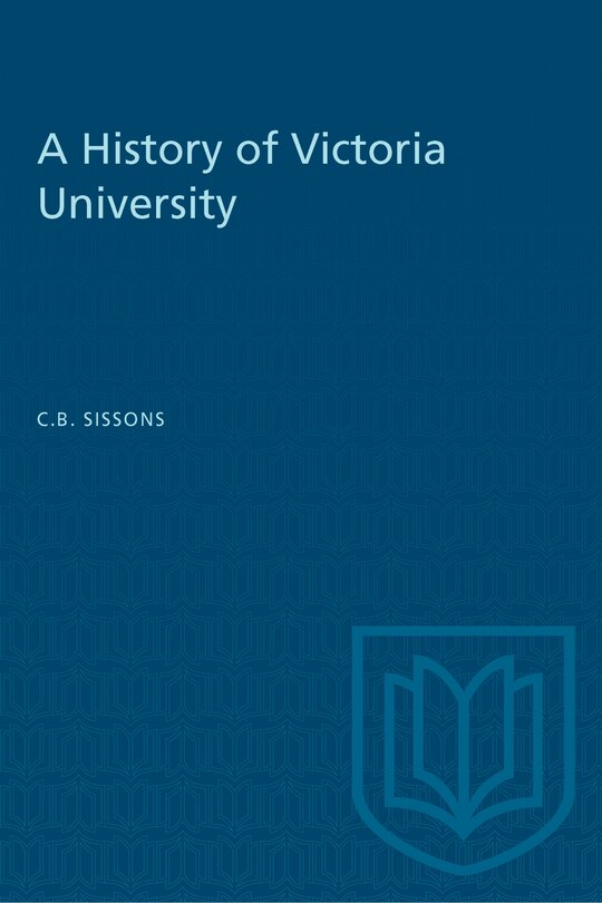 Couverture_A History of Victoria University