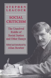 Front cover_Social Criticism