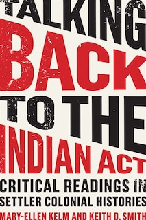 Front cover_Talking Back To The Indian Act