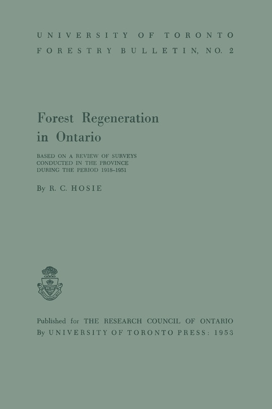 Front cover_Forest Regeneration in Ontario
