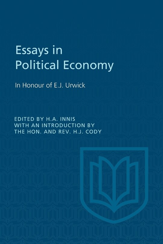Front cover_Essays in Political Economy