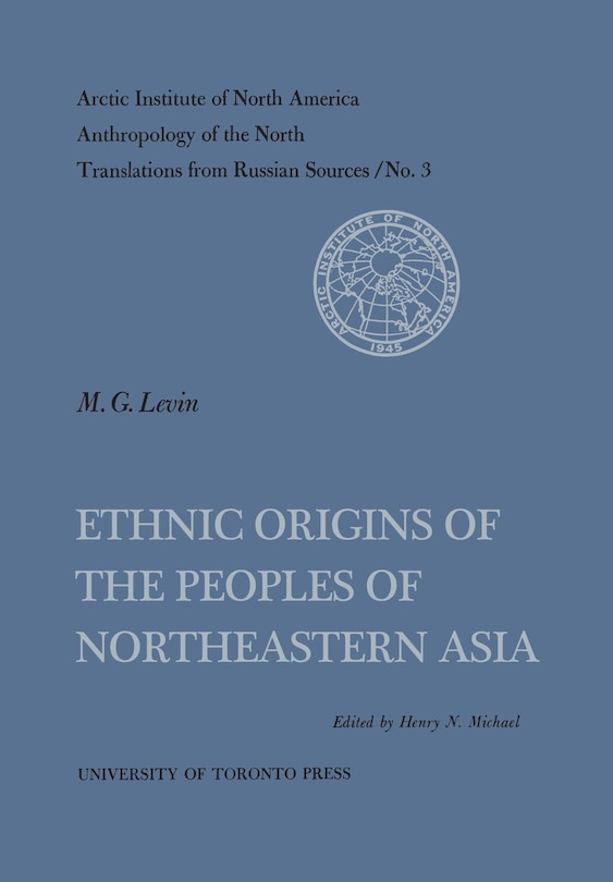 Front cover_Ethnic Origins of the Peoples of Northeastern Asia No. 3