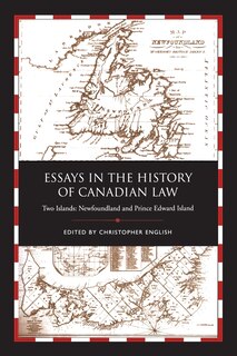 Couverture_Essays in the History of Canadian Law