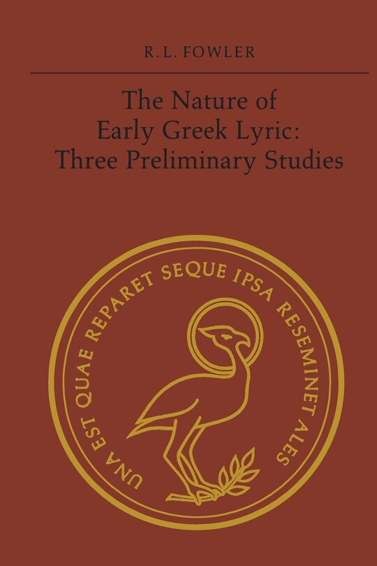 Front cover_The Nature of Early Greek Lyric