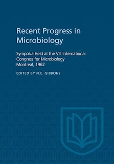 Couverture_Recent Progress in Microbiology VIII