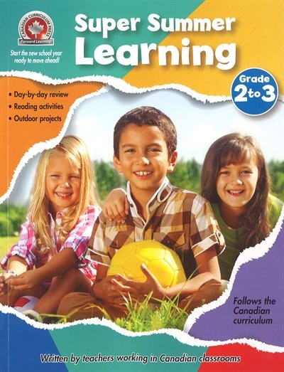 Front cover_Super Summer Learning Grade 2 to Grade 3