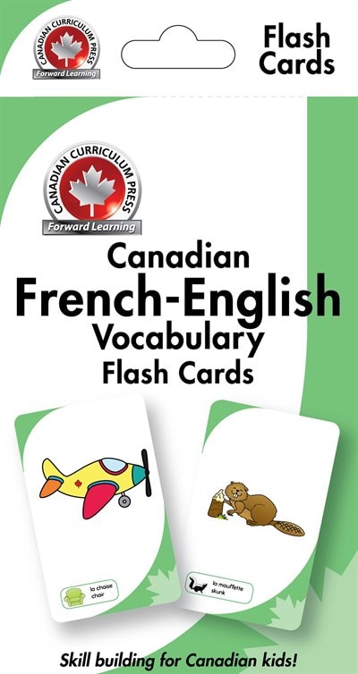 English/French Vocabulary: Flashcards