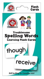 Front cover_Flashcards - Troublesome Spelling Words