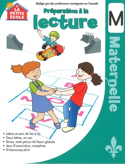 Couverture_Préparation à la Lecture - Maternelle