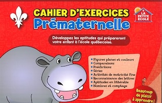 Front cover_Cahier D'exercices – Prématernelle