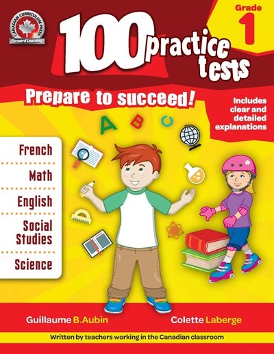 Front cover_Comprehensive Learning Guide 100 Practice Tests for Math, Reading, Writing, and More