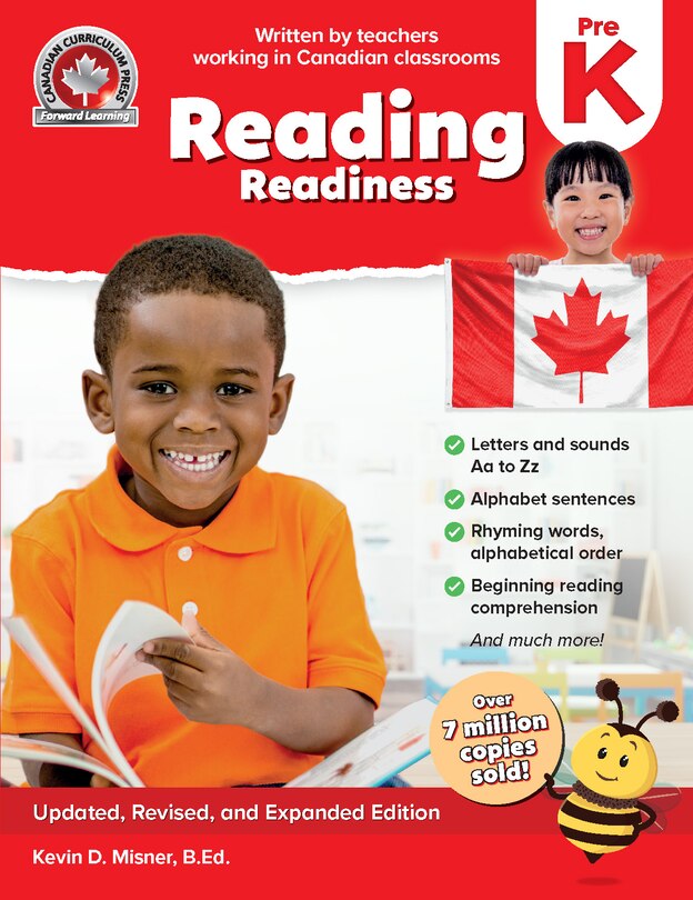 Front cover_Pre-Kindergarten Reading Workbook - 80-page Expanded Edition