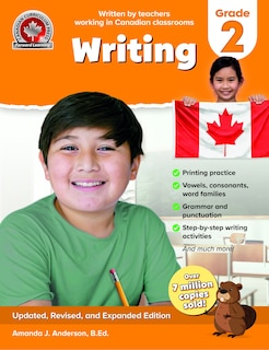 Couverture_Grade 2 Writing Workbook - 80-page Expanded Edition
