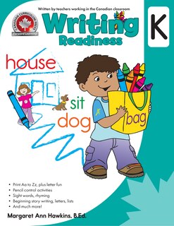 Couverture_Writing Readiness Kindergarten