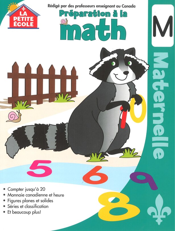 Front cover_Préparation à la Math – Maternelle