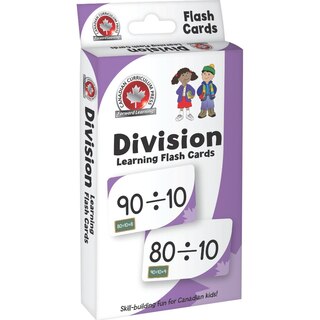 Couverture_Flashcards - Division - Learning Flash Cards