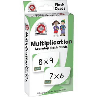 Couverture_Flashcards - Multiplication - Learning Flash Cards