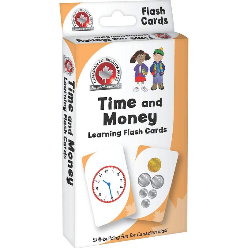 Flashcards - Time & Money - Learning Flash Cards