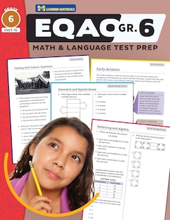 Front cover_EQAO Grade 6 Math & Language Test Prep!