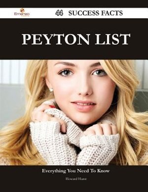 Peyton List 44 Success Facts - Everything you need to know about Peyton List