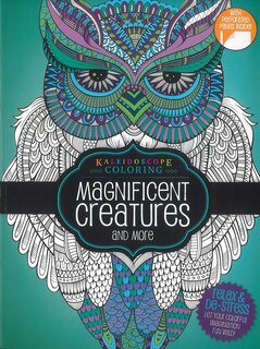 Couverture_Coloring Book-magnificent Creatures And More