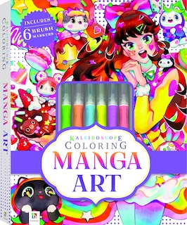Couverture_KALEIDOSCOPE COLOURING KIT MANGA