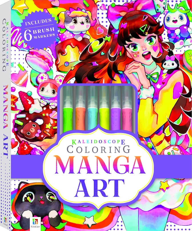 Couverture_KALEIDOSCOPE COLOURING KIT MANGA