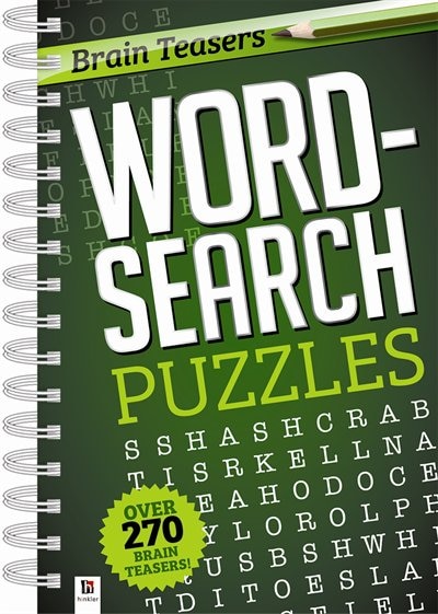 Brain Teasers Wordsearch Puzzles 2, Book by Books Hinkler (Wire Coil ...