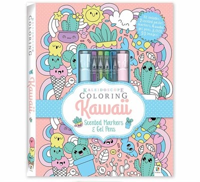 KALEIDOSCOPE COLOURING KIT KAWAII