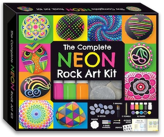 COMPLETE NEON ROCK PAINTING KIT