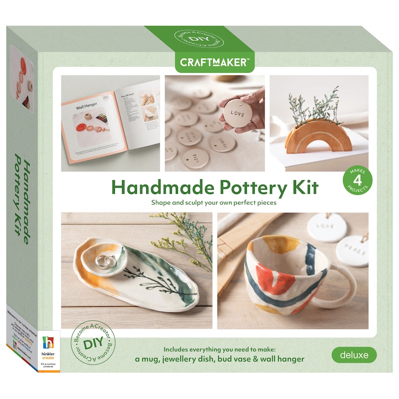 Front cover_Craft Maker Pottery Kit