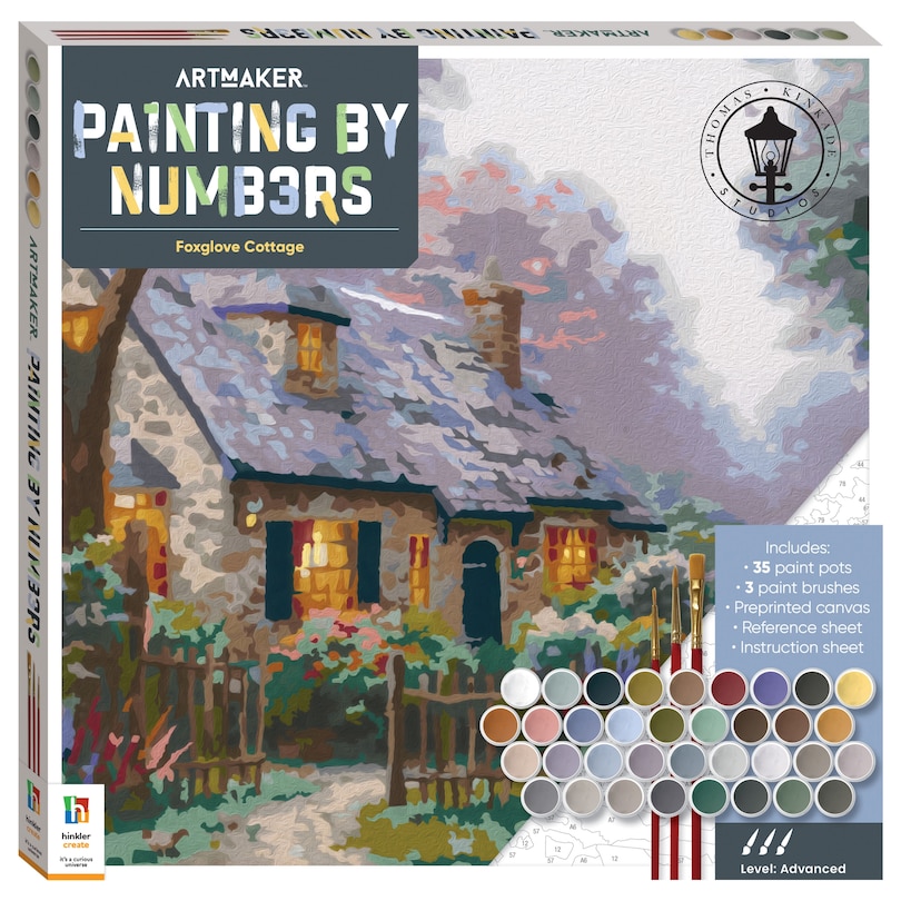 THOMAS KINKADE PAINT BY NUMBER