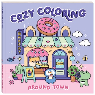 Front cover_Art Maker Cozy Coloring Around Town