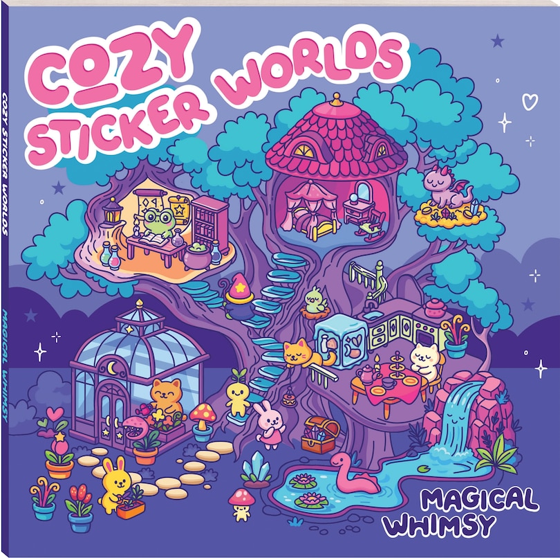 Couverture_Cozy Sticker Worlds Magical Whimsy
