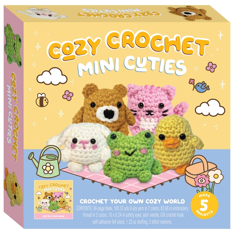 Front cover_Cozy Crochet Mini Cuties