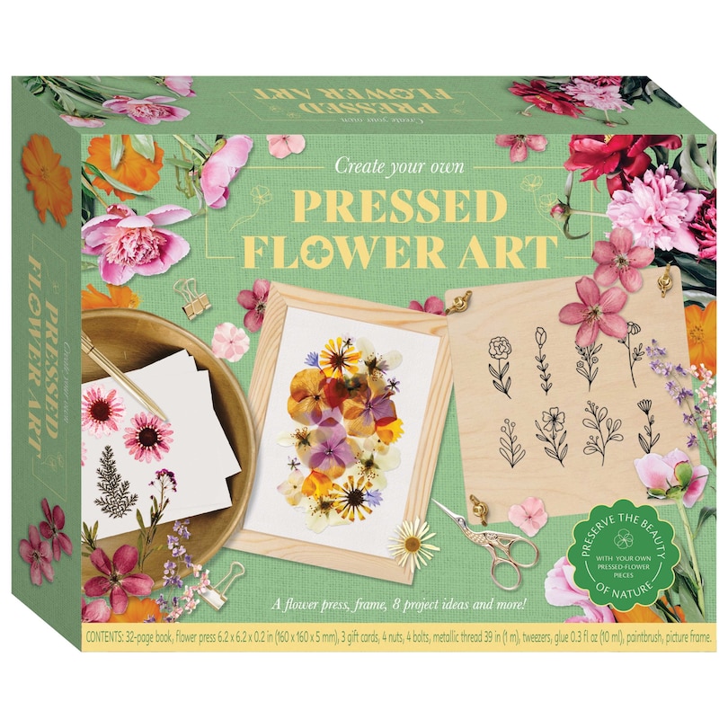 Front cover_Create Your Own Pressed Flower Art