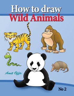 Front cover_how to draw lion, eagle bears and other wild animals