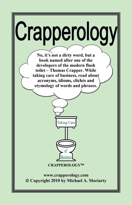 Front cover_Crapperology