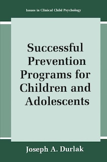 Front cover_Successful Prevention Programs for Children and Adolescents