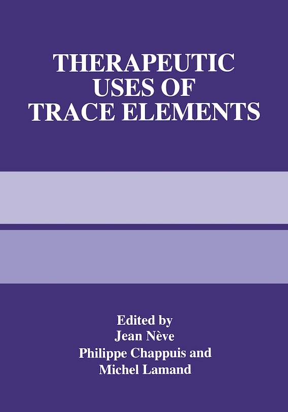 Front cover_Therapeutic Uses of Trace Elements