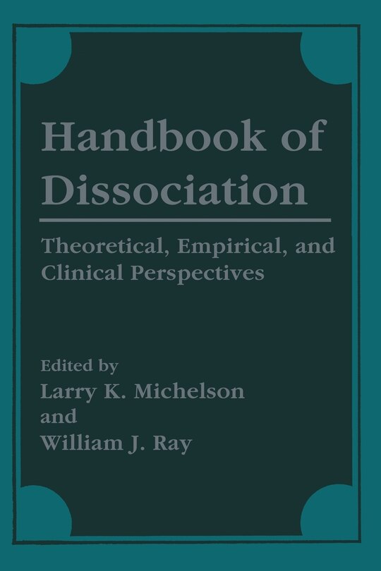 Couverture_Handbook of Dissociation