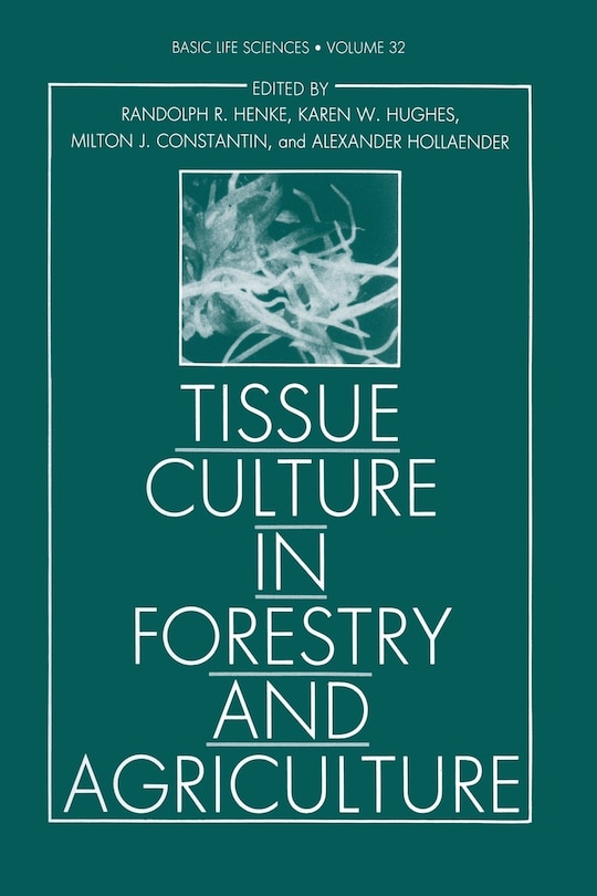 Couverture_Tissue Culture in Forestry and Agriculture